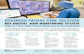 ADVANCED PATIENT CARE SOLUTION - Key Digital · KEY DIGITAL® KDM MONITORING SYSTEM™ - UP TO 16 PATIENTS tient oom x16 x16 x16 x6 uiment oom KD-IP922ENC KD-IP922DEC MVro urses Sttion