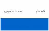 New Garmin Brand Guidelines - Font Meme · 2016. 3. 12. · when on the same page The pointer graphic must not be used as a decorative element or pattern element. The pointer graphic