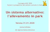 Un sistema alternativo: l’allevamento in park · 2020. 2. 2. · Un sistema alternativo: l’allevamento in park Verona 31.01.2020 Andrea Zuffellato AIA Agricola Italiana Alimentare