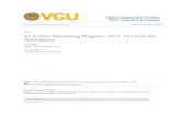 VCU Peer Mentoring Program: 2017-18 Guide for Participants · colleagues, which may hinder their chances for promotion (Misra et al., 2011, 2012). Race and gender may sometimes matter