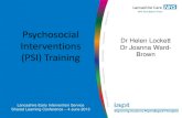 Dr Helen Lockett Interventions Dr Joanna Ward- (PSI) Training ... Images/EIS/Shared...Network Name EIS Shared Learning Conference Psychosocial Interventions (PSI) Training Dr Helen