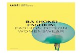 CSMBAFDWF01 BA (Hons) Fashion Fashion Design ......CSMBAFDWF01+BA+(Hons)+Fashion:+Fashion+Design+Womenswear+Programme+Spec+ for+202122+entry+ Page+3+of+16+ IELTS+score+of+6.0+or+above,+with+at+least+5.5+in+reading
