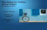 Bike Riding for Techies and All Bike Riding for Techies and All Others (A â€œLearn-in-30â€‌) Lorrin