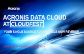 New ACRONIS DATA CLOUD · 2020. 3. 30. · Reliably back up and recover your clients’ physical, virtual, and cloud workloads at any location with an award-winning data protection