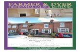 NPrp ect treetCa rs mRea Berˆ re G˝˛˚B T Www#armeraer E … · FARMER & DYER Ce5L_. READING, RGI 5LZ £995 pcm Located in the University area of Reading, a two bedroom mid-terrace