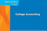 College Accounting - MCCChorowitk/documents/Chapter05_003.pdf · the accounting system, ADJUSTING ENTRIES must be made. • Requires the matching of REVENUES EARNED during an accounting