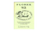 FLOREX - book1982Finance Elizabeth Loreth Hospitality J. E. Evans For Special Discounts HARRY E. GRAETZ STAMP CO. 15% off any $20 purchase 20% off any $50 purchase FLOREX 1982 st.