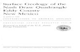 Surface Geology of the Nash Draw Quadrangle Eddy County New … · SURFACE GEOLOGY, NASH DRAW QUADRANGLE, N. MEX. B5 southern part of the Nash Draw quadrangle and joins New Mexico