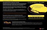 Campbell River | Sector Proﬁle CAMPBELL RIVER€¦ · Located near the central coast of Vancouver Island, the Campbell River Airport (YBL) is strategically positioned to become