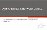 Familiarization Programme for Independent Directors · Leadership and empowerment Assurance of timely credit Risk mitigation (Insurance) Increased Income Increased Saving Tangible