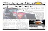 The Antarctic Sun, January 1, 2006 · With its frigid waters, biting winds and chilly temperatures, South Georgia Island isn’t the typical picture of a summer won-derland. Except,