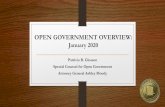 OPEN GOVERNMENT OVERVIEW - Florida Attorney Generalmyfloridalegal.com/.../WF/RMAS-AVXREH/$file/OpenGovernmentOver… · OPEN GOVERNMENT OVERVIEW: January 2020 Patricia R. Gleason