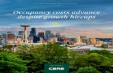 Occupancy costs advance despite growth hiccups€¦ · Hong Kong Central 5.0% Dublin Belfast Helsinki Glasgow 26.1% 13.3% 12.1% 9.8% Marseille 9.0% +2.9% +1.5% +1.4% Most expensive