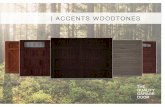 | ACCENTS WOODTONESviphomegaragedoors.com/wp-content/uploads/2018/02/Accents-Wo… · ACCENTS WOODTONES PERSONALIZING OPTIONS* *Not all options shown are available with every model.