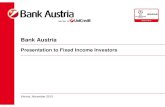 1116 Bank Austria - Investor Presentation 9M15 EN · Rep. Offices: Macedonia, Montenegro, Belarus (Representative Office of UniCredit Russia) Note: Data as of 30 September 2015, ranking