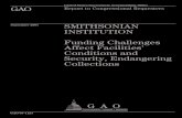 GAO-07-1127, SMITHSONIAN INSTITUTION: Funding …Highlights of GAO-07-1127, a report to congressional requesters The Smithsonian Institution (Smithsonian) is the world’s largest