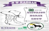 2018 Kansas 4-H District Horse Show Order...Age 14-18 Participants 2018 NWK District 4H Horse Show 205 Becker Emilie 14 Osborne 213 Haller Harlee 15 Gove 204 Iwanski Caleigh 15 Rooks