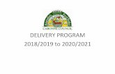FINAL Delivery Program for IPR 2019-20 - cabonne.nsw.gov.au · CABONNE DELIVERY PROGRAM 2018/19 TO 2020/21 9 Future Direction 4: Grow Cabonne’s culture and community CSP 4.1 A successful