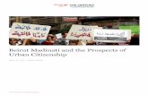 Beirut Madinati and the Prospects of Urban Citizenship...small, perceived as unthreatening, and consequently unattractive to other possible allies. By the time Beirut Madinati’s