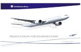 PRESENTATION FOR SHAREHOLDERS - AviaSG · •Locatory.com UAB (LT, 95%) •FL Technics Line OOO (RU, 93%) •Storm Aviation Ltd. (UK, 100%) •Storm Aviation Cyprus Ltd. (CY, 100%)