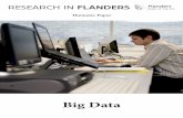 Big in Flanders_TP... Flanders is at the centre of basic research that works with big data as its starting