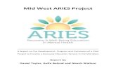 Mid West ARIES Project - HSE.ie · ARIES (Advancing Recovery in Ireland Education Service) is an initiative which aims to promote recovery through education. Recovery The Mental Health