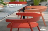 OUTDOOR - Kian Contract Outdoor Catalogue 2019-2020 (2).pdfMALENA Metal Metal 31 Malena chair W600 x D510 x H750 x SH440mm Packing: 0.35m3, 2pcs/ctn Design Enrique Martí Malena chairs