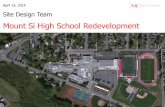 New Mount Si High School Redevelopment · 2015. 5. 14. · April 1, 2:30 – 5:30 – kick-off and visioning session (with Frank Locker) April 2, 7:30 – 2:30 – visioning session
