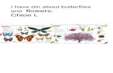 I have din about butterﬂies and ﬂowers. Chloe L · 2015. 10. 2. · Chloe L. iPad x Butterflies and moths Butterflies and moths include some of the largest and most colourful