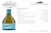 Alex Russell Franca's Sauvignon Blanc 2020 · 2020. 5. 21. · Alex Russell Wines 1866 Pipers River Rd, Lower Turners Marsh TAS 7267 COLOUR Pale green straw 20 NOSE Citrus, gooseberry