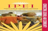 ITHACA PUBLIC EDUCATION INITIATIVE · An affiliate of Ithaca Public Education Initiative (IPEI) since it was organized in 2001, the Fine Arts Booster Group (FABG) believes the arts