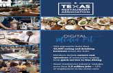 Media Kit DIGITAL - txrestaurant.org 2020 MK.pdf · •TRA represents more than 45,000 eating and drinking locations across the state. • Members include owners and operators of