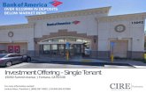Investment Offering - Single Tenant · tenant including Kohls, Aldi, Petsmart and Marshalls. In addition to the anchors, the center includes several retail out-parcels including restaurants,