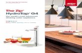 The Zip HydroTap G4 · tap, enabling you to choose a combination that suits your kitchen needs. The G4 All-in-One can serve as a hot and cold water mixer tap whilst also delivering