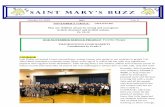 SAINT M ARY’S BUZZ · 2019. 10. 31. · own company, License 2 Smile, to help motivate others by sharing her ... "I learned from her presentation that even though times are tough,