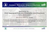 Welcome to… FHA Appraisal Policies, Principles and Practices€¦ · 04/06/2020  · Mortgagee Letter 2020-05 FHA Single Family’s Exterior-Only or Desktop-Only Appraisal inspection