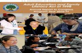 Adult Education and Family - U.S. Department of Education · Adult Education and Family Literacy Act of 1998 Annual Report to Congress, Program Year 2010–11 U.S. Department of Education
