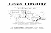 Texas Timeline all smaller all - Flag Art Prints Timeline TG.pdf · c.1150 Founding of Hopi village of Oraibi; oldest continuously occupied town in the U.S. 1215 Magna Carta grants