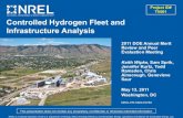 Controlled Hydrogen Fleet and Infrastructure Analysis · (1) Retired vehicles have left DOE fleet and are no longer providing data to NREL Created Mar-10-11 3:37 PM (2) Two project