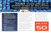 KCET more efficient, streamlined at 50 years · environment. Files from UML1 are copied to UML 2 via the XOR Mirror Tool providing backup for play-to-air as well as near-line storage.