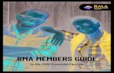 RMA MEMBERS GUIDE - RMA - RMA...The RMA wants to work with its members to make sure that all candidates running for provincial office recognize the importance of rural Alberta and,