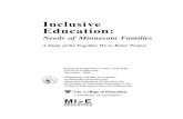Inclusive Education - Minnesotamn.gov/mnddc/parallels2/pdf/90s/94/94-INE-COE.pdfroles in inclusive education. • Address issues related to identifying and develop ing teacher competencies