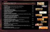 menu-5016433282640860165 · VEGETARIANA 29 Gefüllt mit frischem Marktgemüse, Cheddar -Mozzarella-Käse, serviert mit Tomatensalsa, Sauerrahm und Guacamole Filled with fresh vegetables