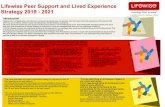 Community & Family Services - Lifewise Peer Support and Lived … · 2020. 5. 4. · Lifewise Peer Support and Lived Experience Strategy 2019 - 2021 2. A mapping of where lived experience