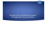 CodeTwo Outlook Sync Programı Kurulumu · Windows 7 işletim sistemi yüklü bilgisayarın ip adresini öğrenmek için, masaüstünde yer alan Denetim Masası _ simgesine tıklayınız.
