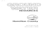 TOTI - Iowapublications.iowa.gov/26097/1/GWR-40.pdf · TOTI RESOURCES Hamilton County Open File Report 86-40 WRD Compiled byCAROL A. THOMPSON. GROUNDWATER RESOURCES OF HAMILTON COUNTY
