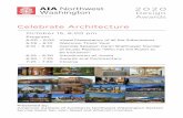 Celebrate Architecture€¦ · Celebrate Architecture Design Awards 2020 October 15, 6:00 pm Program: 6:00 – 6:05 Visual Presentation of all the Submissions 6:05 – 6:10 Welcome,