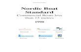 Nordic Boat Standard - Icelandic Transport Authority · Nordic Boat Standard 2 PREAMBLE Nordic Boat Standard for Commercial Boats has been developed in co-operation between the Maritime