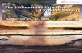 Day 2 – Yellowstone National Park (9/25 - Tuesday) Day 3 ...tristatetravel.com/files/2017/10/Yellowstone-IMAG-Dest-Updated-2018-1.pdfFly into Salt Lake City and meet your tour director