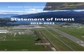 Statement of Intent - Queenstown Airport · QAC intends to plan, develop and operate Wanaka and Queenstown airports in a complementary way to provide sustainable long-term regional